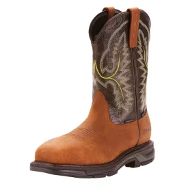 10024966 Ariat Men's WorkHog XT H2O 11 Inch Waterproof Wide Square Carbon Toe Wellington Boot