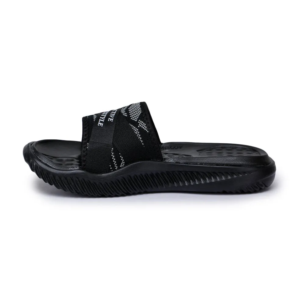 A-HA By Liberty Black Slides For Men STAMINA-11