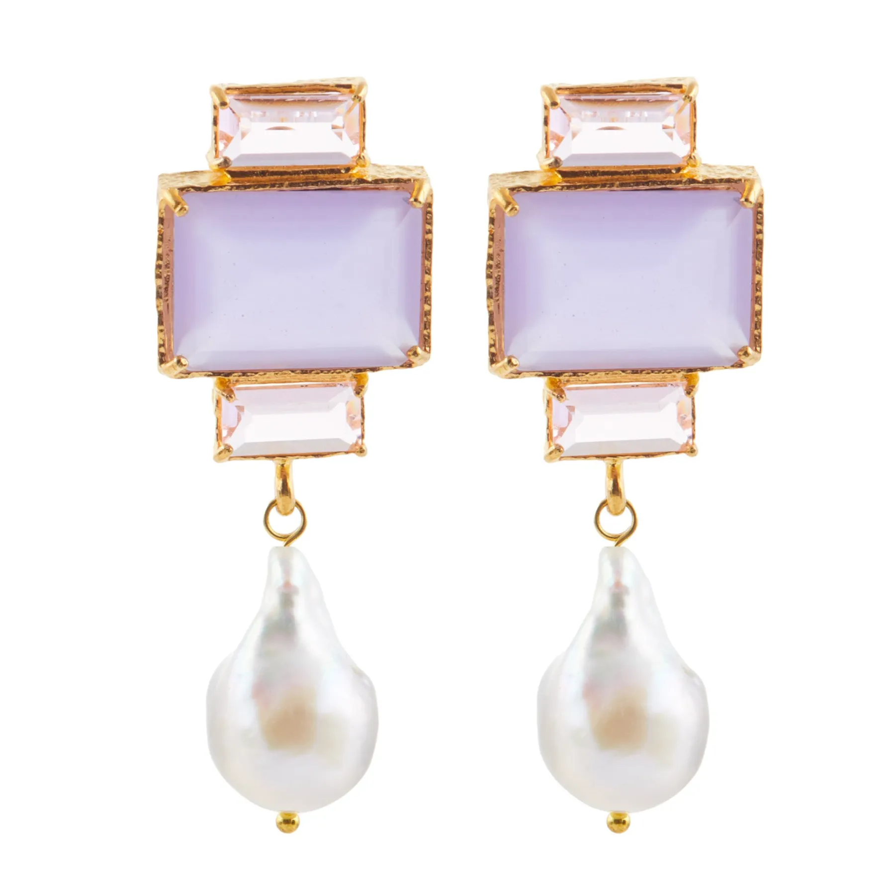 Bambina Earrings Lilac