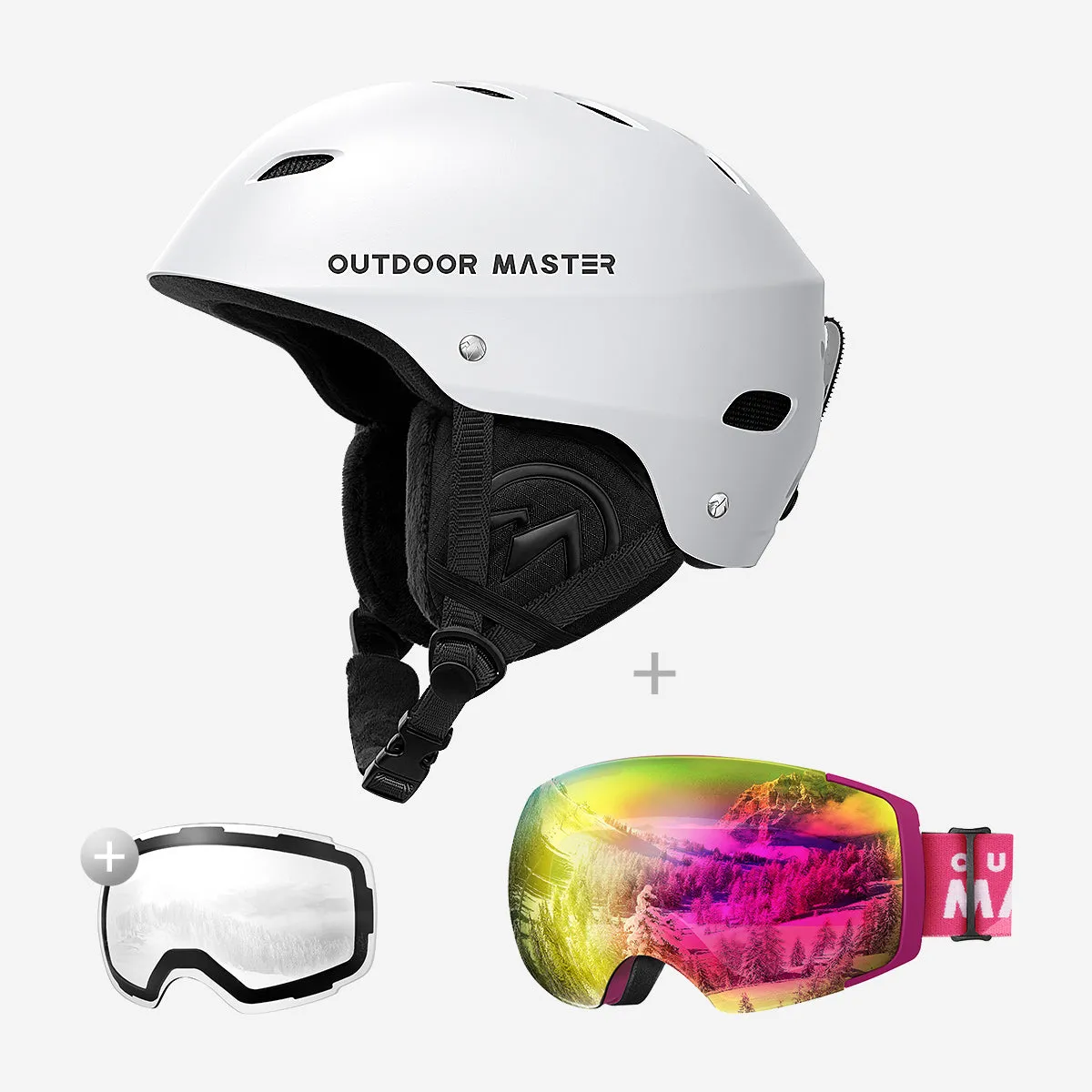 Bundle Sale - Pro Goggle   Lens   Kelvin Helmet