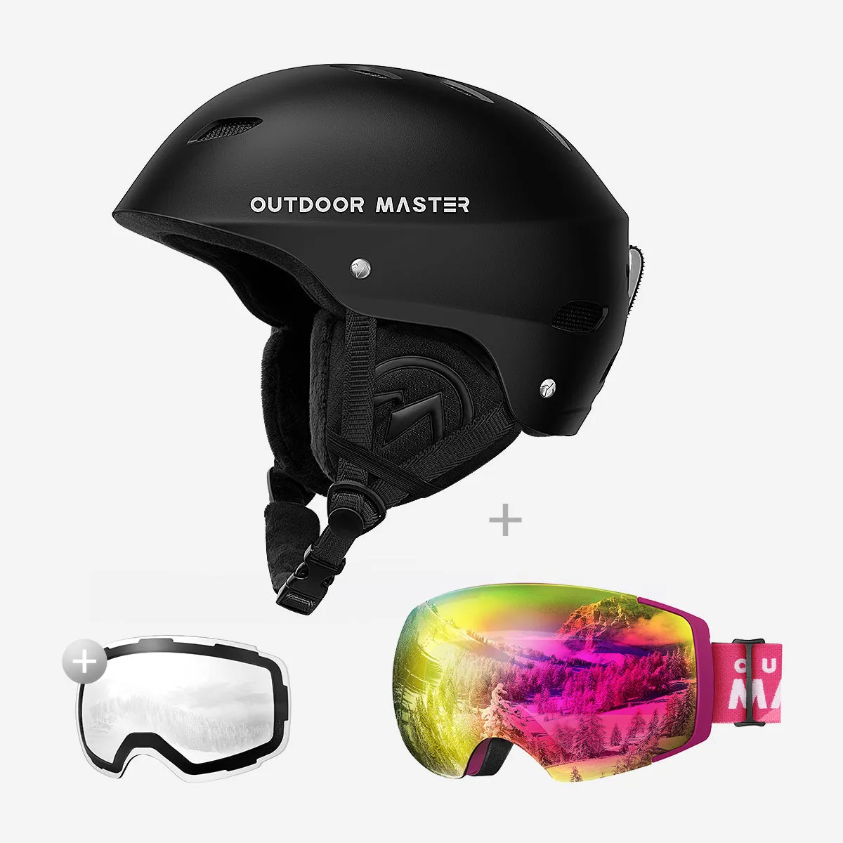 Bundle Sale - Pro Goggle   Lens   Kelvin Helmet