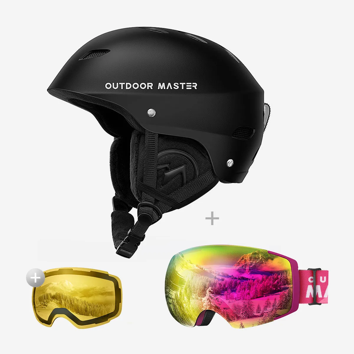 Bundle Sale - Pro Goggle   Lens   Kelvin Helmet