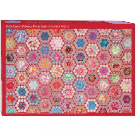 Fabulous Florals Quilt Puzzle