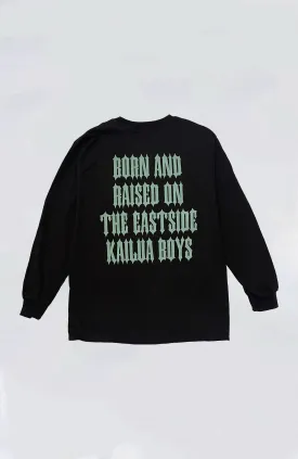 Kailua Boys - KB Born & Raised Heavyweight L/S Tee