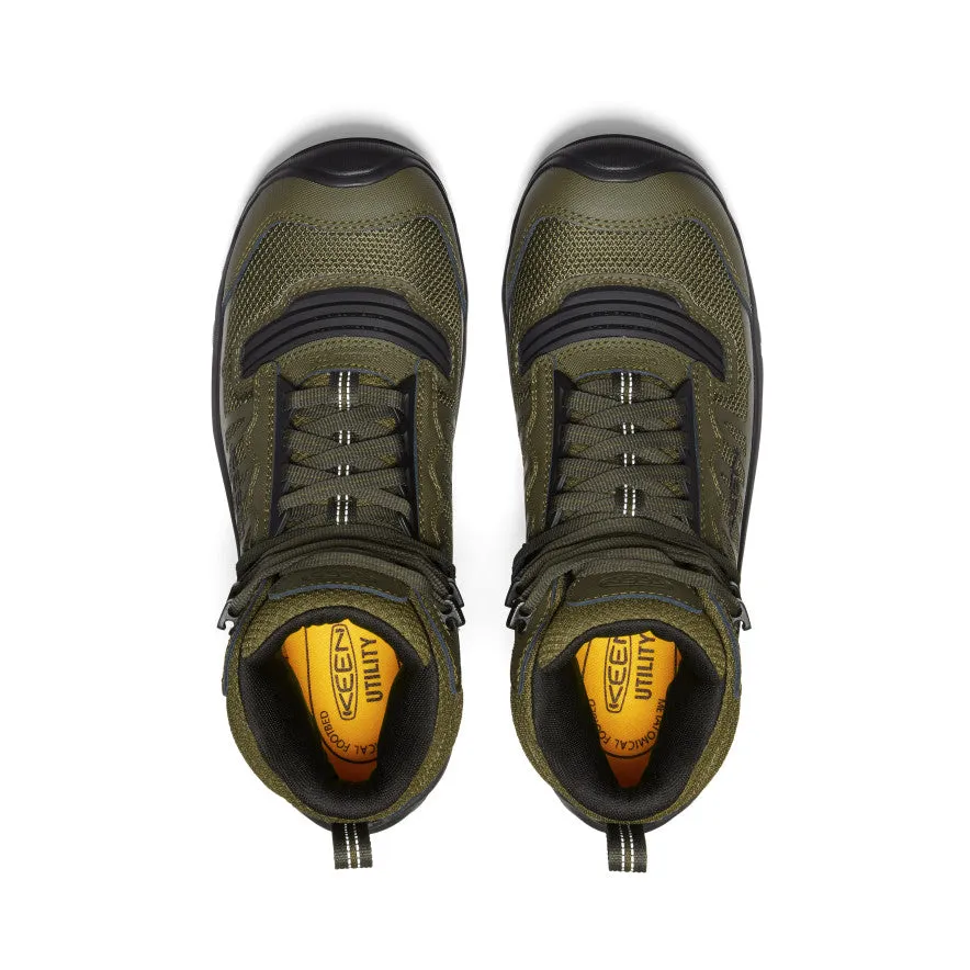 Men's Reno Mid Waterproof (Carbon Toe)  |  Dark Olive/Black