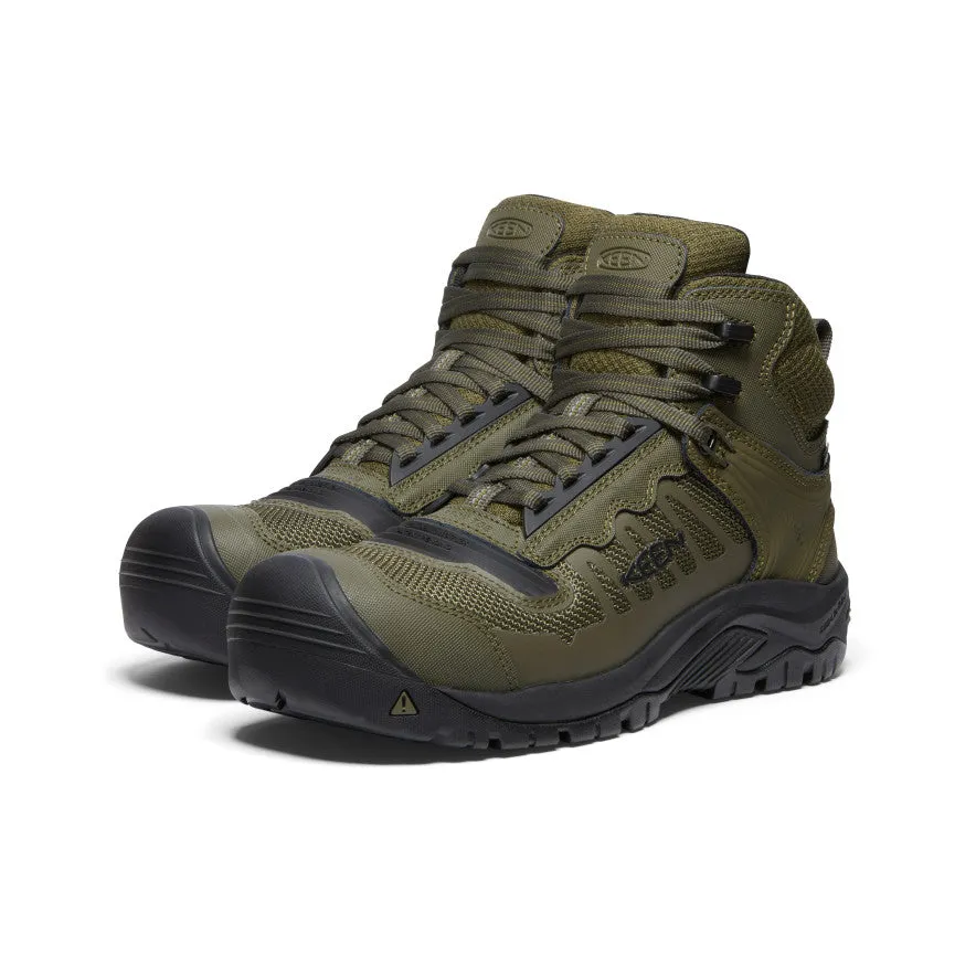 Men's Reno Mid Waterproof (Carbon Toe)  |  Dark Olive/Black