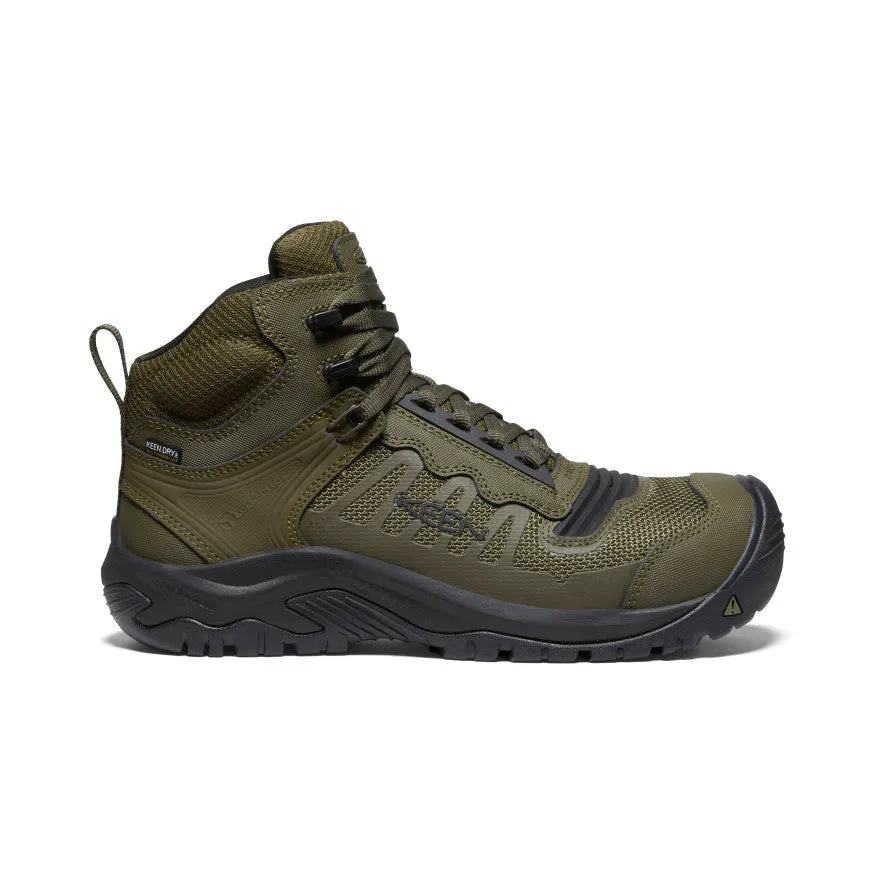 Men's Reno Mid Waterproof (Carbon Toe)  |  Dark Olive/Black