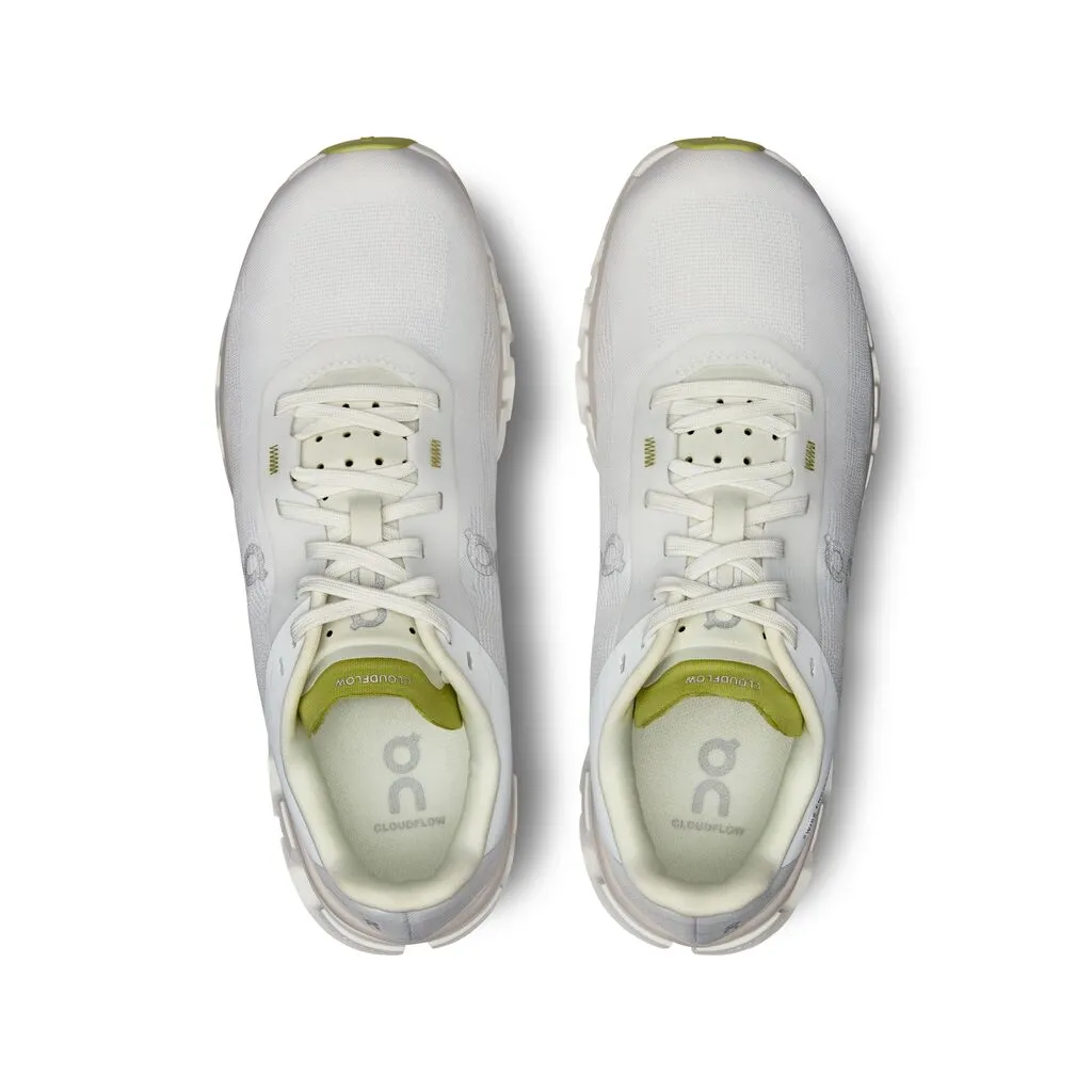 On Women's Cloudflow 4 Running Shoes White / Sand