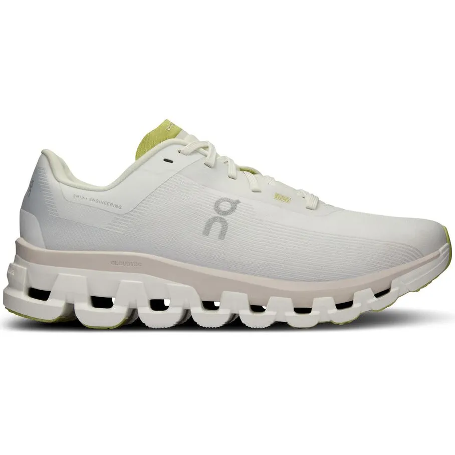 On Women's Cloudflow 4 Running Shoes White / Sand