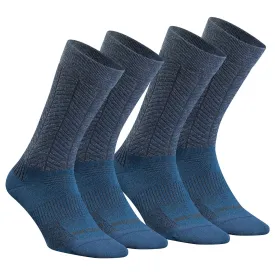 Quechua SH500 Mid Winter Hiking Warm Socks - 2-Pairs