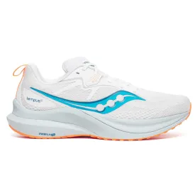 Saucony Men's Tempus 2 Running Shoes in White/Viziblue